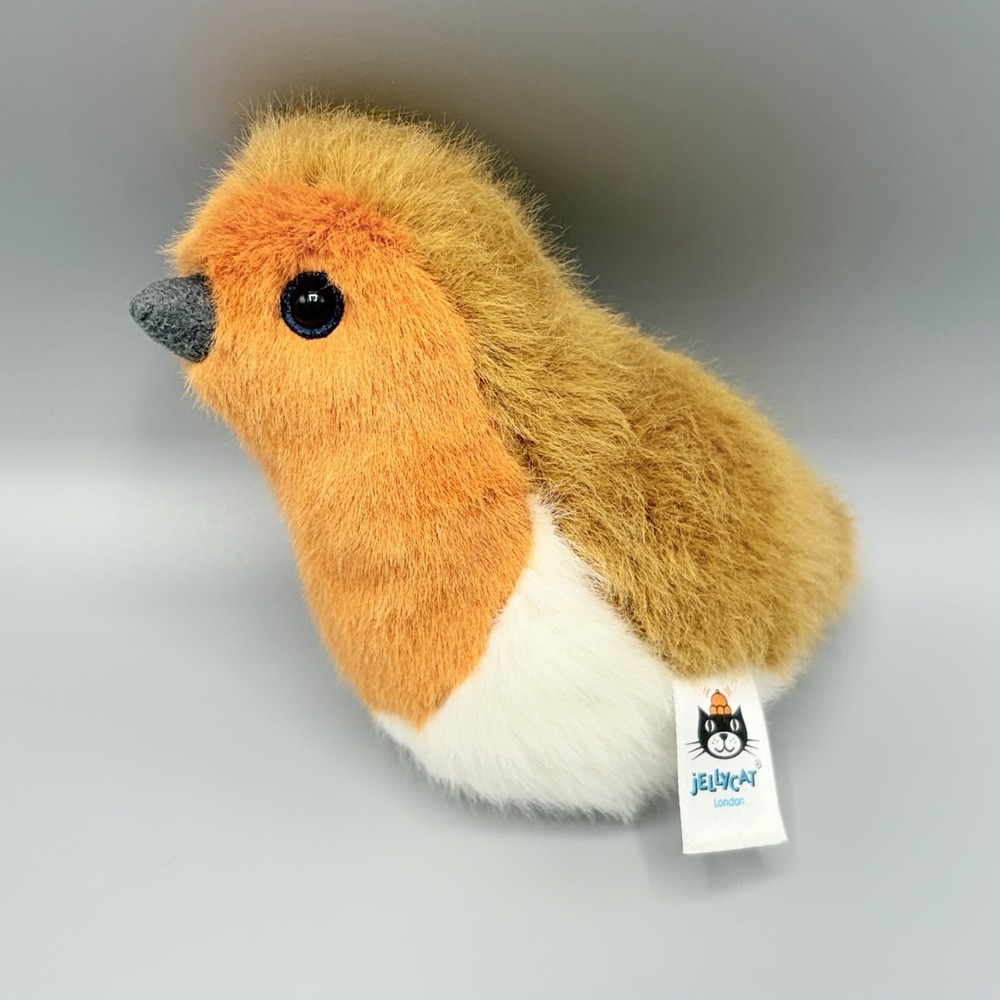 Jellycat I Am Birdling Robin Rare and Hard to Find Brand New with Tags